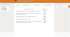 Desktop Screenshot of chuck-norris-jokes.com