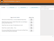 Tablet Screenshot of chuck-norris-jokes.com